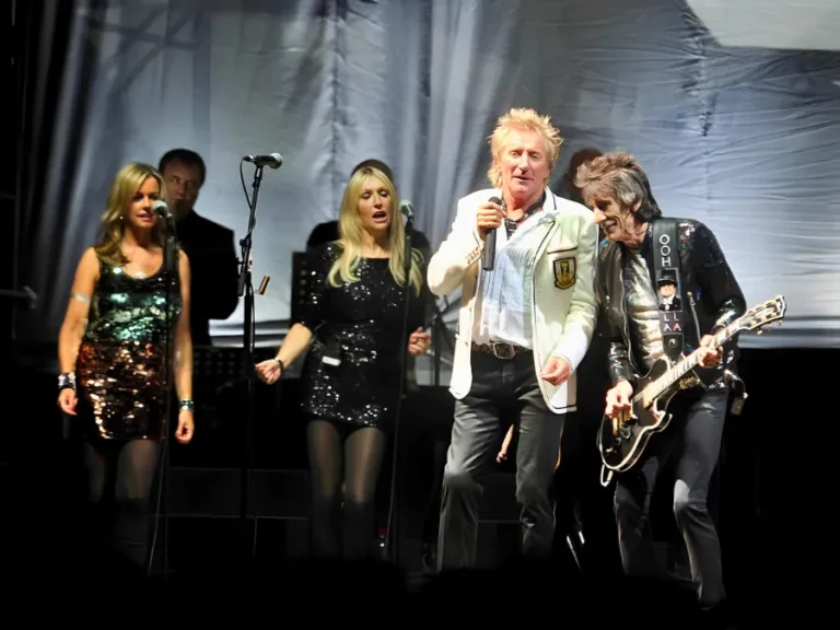 Ronnie Wood & Rod Stewart